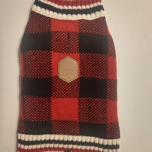 🎁Hotel Doggy Buffalo Plaid Pet Sweater
